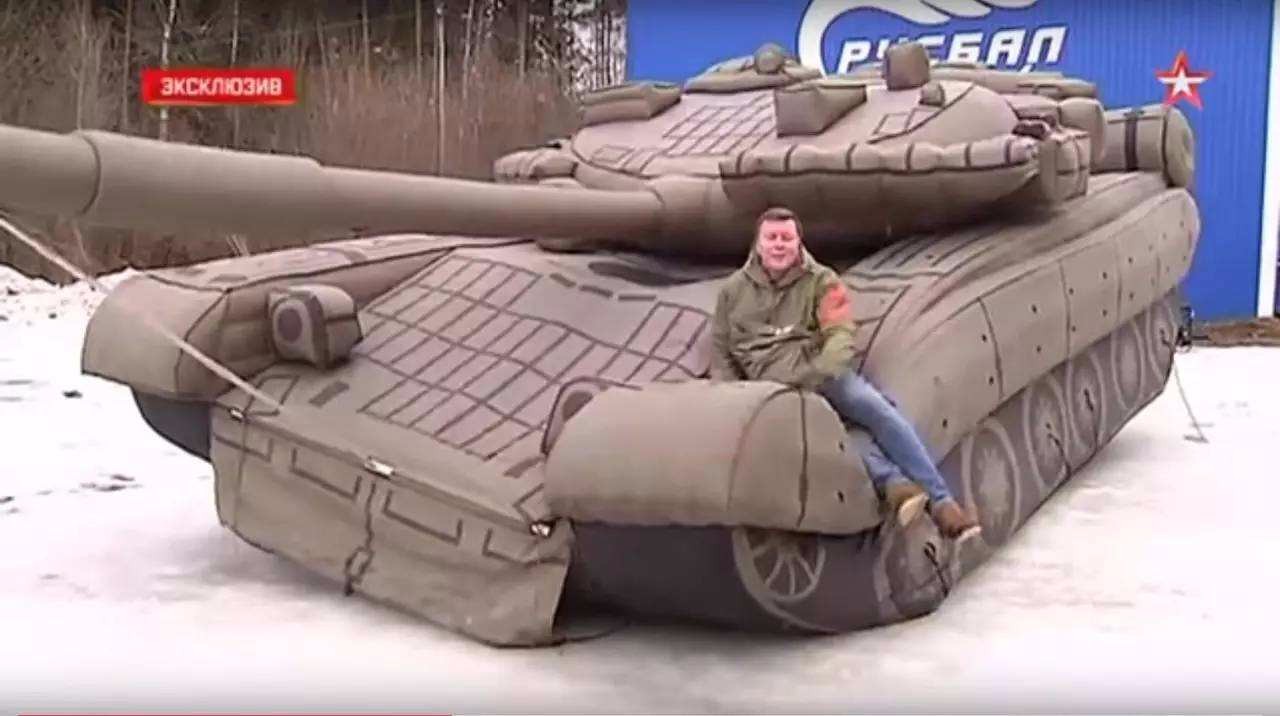 山西充气军事坦克