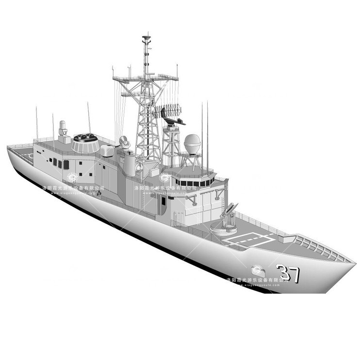 山西充气侦查船模型